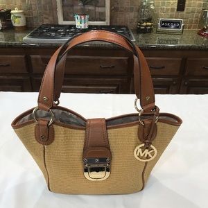 Michael Kors Straw Bag